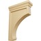 Ekena Millwork 2 1/2"W x 7"D x 10"H Large Gomez Wood Bracket, Alder BKTW02X07X10GOAL - alternate 1